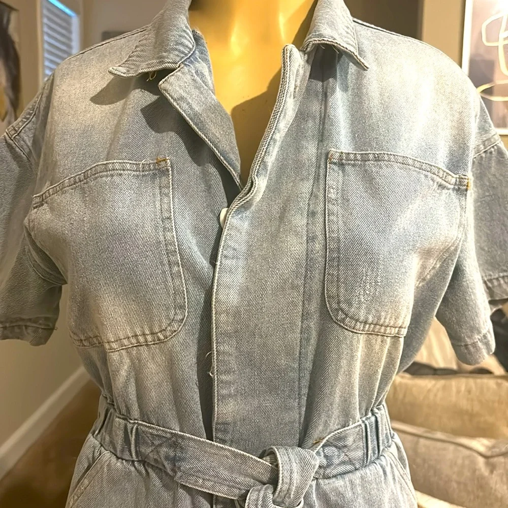 Love + Harmony denim romper size S - Picture 8 of 11
